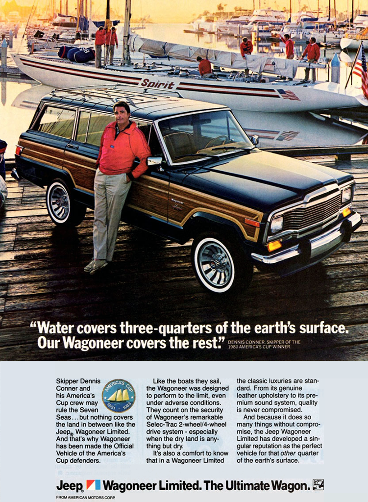 1983 Jeep Wagoneer advertisement