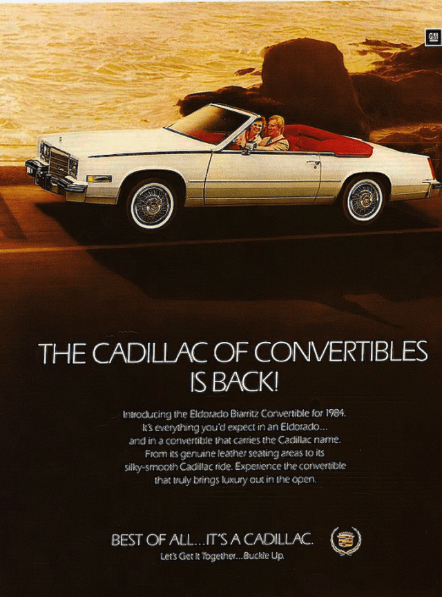 1984 Cadillac Eldorado Biarritz convertible – Eighties Cars