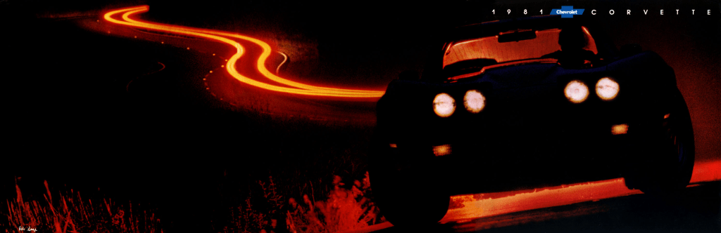 1981 Chevrolet Corvette brochure cover