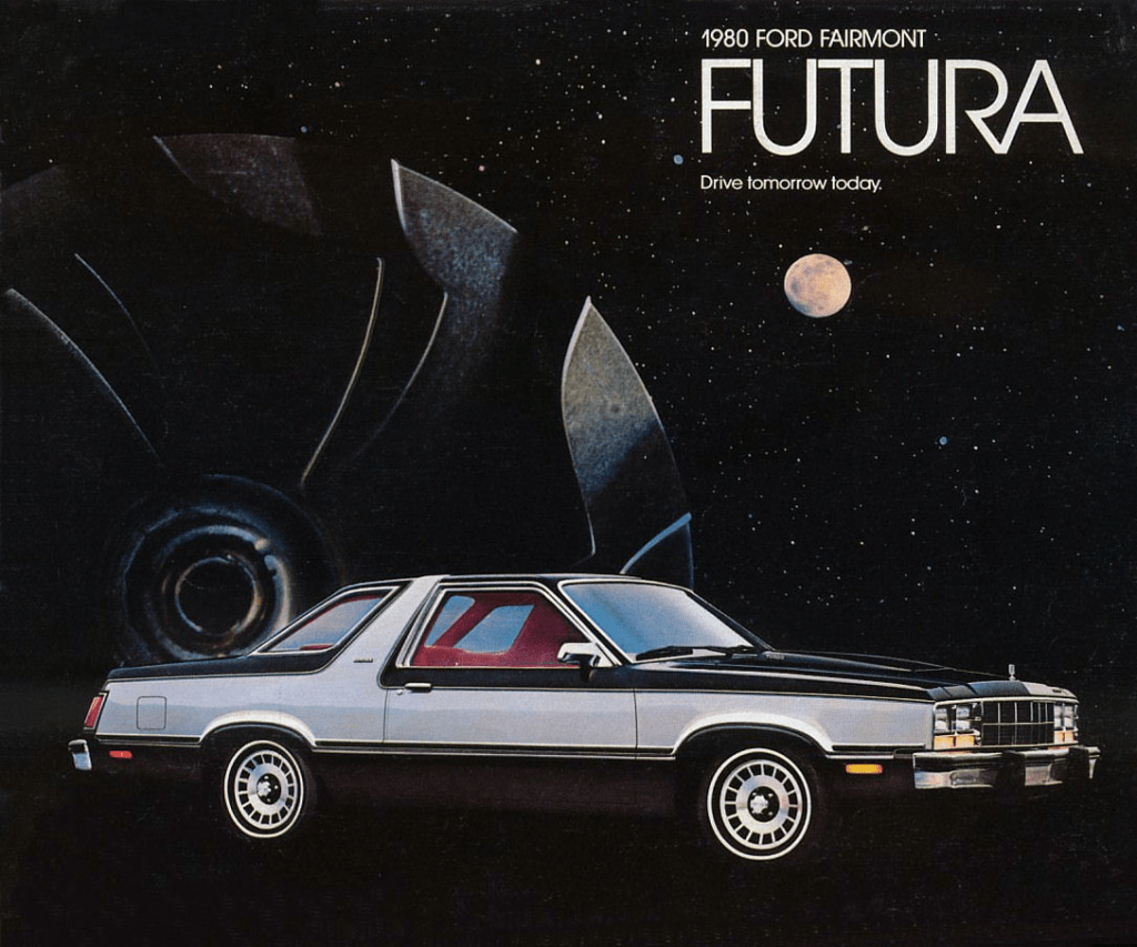 Cover of the 1980 Ford Fairmont Futura brochure