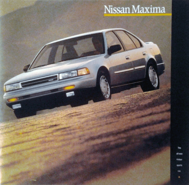 1989 Nissan Maxima sedan – Eighties Cars